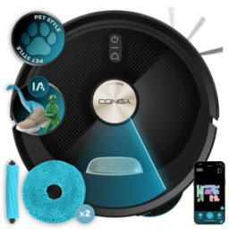 Cecotec Aspirador Robot Conga M100 Spin AL