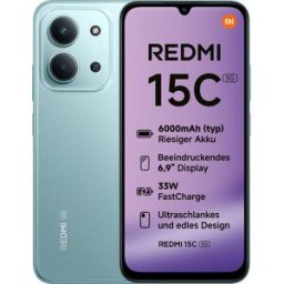 Xiaomi Smartphone Redmi 15C 5G 6.9" (4 / 128GB) 120Hz Verde