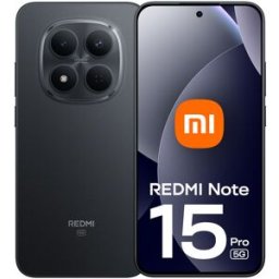 Xiaomi Smartphone Redmi Note 15 Pro 5G 6.83" (12 / 512GB) 120Hz Negro