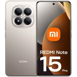 Xiaomi Smartphone Redmi Note 15 Pro 4G 6.77" (8 / 256GB) 120Hz Titanio