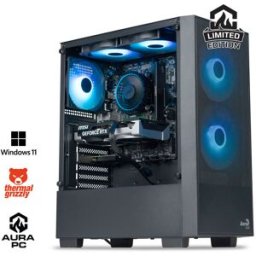 AURA PC Ordenador Limited-PC Intel i5 12400F 16GB DDR5 1TB RTX 5060 WiFi W11