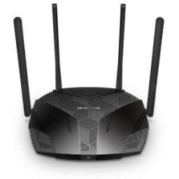 Mercusys MR80X - Doble banda (2,4 GHz / 5 GHz) - Gigabit Ethernet - Negro