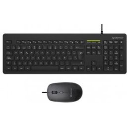 Unyka ch Kit Teclado + Ratón Combo Pro MK211 Slim Español Negro