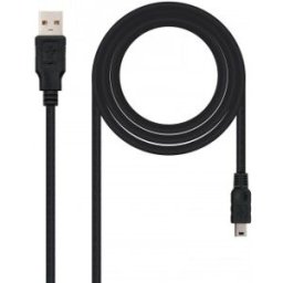 Nanocable CABLE USB 2.0 A/M-MINI USB 5PIN/M 1M