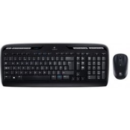 Logitech Wireless Combo MK330 - USB Inalámbrico RF Teclado - Inglés (EEUU) - USB Inalámbrico RF Rató