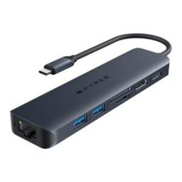 Targus HD4003GL hub de interfaz USB Tipo C 10000 Mbit/s Azul