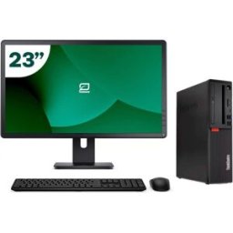 Pack Lenovo M920s SFF i5 8500 16GB SSD 256GB + LCD 23" + Tecl y Ratón Inalámbrico + WiFi