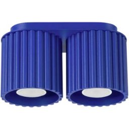 Lámpara de techo AURA 2 azul ultramar GU10