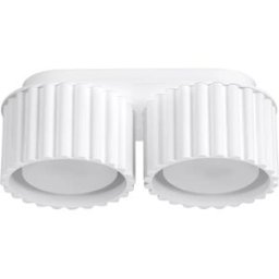 Lámpara de techo AURA 2 blanca Gx53