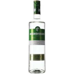 Vodka Moskovskaya de Rusia - 70cl, 38% alc. - Calidad premium para tus cócteles