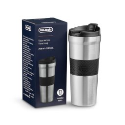De'Longhi Taza de viaje de acero inoxidable de doble pared, 705 ml DLSC083
