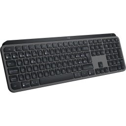 Logitech MX Keys S Teclado Inalámbrico Perfil Bajo Escritura Fluida Precisa Silenciosa Grafito