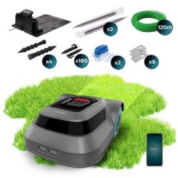 Robot cortacésped Cecotec Conga Lawn 500 m² IPX6 Control App 2500mAh Mulching Silencioso