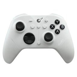 Mando GuliKit ES PRO Blanco Inalámbrico Joysticks TMR 4000 Niveles Multiplataforma