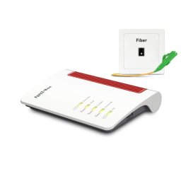 Router Fritz FRITZ!Box 5530 Fiber XGS-PON WiFi 6 2,4 Gbps Doble Banda Blanco