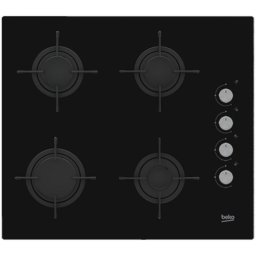 Placa de gas Beko HILG 64120 S Integrada 4 zonas Vidrio y cerámica