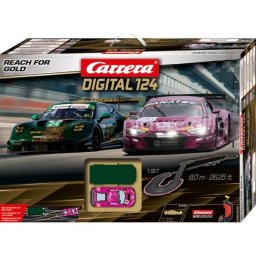 Pista de Carreras Digital Carrera DIGITAL 124 Reach for Gold 4 Jugadores 8 m 1:24