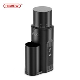 Molino de Café Portátil HiBREW G5 Mini 38 mm 100 Niveles Carga Type-C