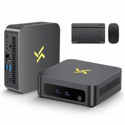 Mini PC Huidun H100 Intel Core 5 210H 16 GB 512 GB SSD Intel Graphics Windows 11 Pro VESA