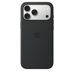 Funda para móvil Apple silicona negra con MagSafe para iPhone 18 Pro Max