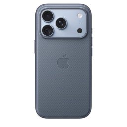 Funda para móvil Apple trenzado técnico poliéster azul chambray con MagSafe para iPhone 18 Pro