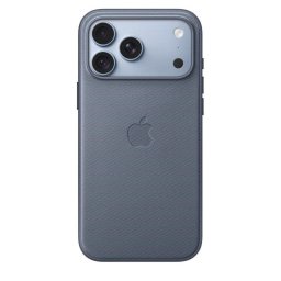Funda para móvil Apple Trenzado técnico Poliéster Azul chambray con MagSafe para iPhone 18 Pro Max