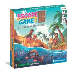 Juego de Mesa Clementoni Escape Game Un Viaje en la Naturaleza Salvaje 8+