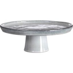 Mica Decorations Soporte para pasteles tabo gris h10xb27xl27cm