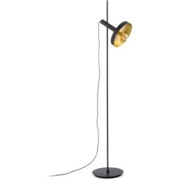 FARO BARCELONA Pie de salón acero negro 30x30x164 cm