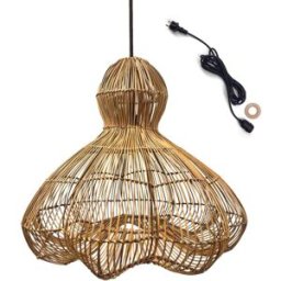 LUMISKY Lámpara de techo beige d60cm