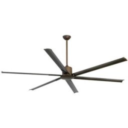 FARO BARCELONA Ventilador sin luz aluminio marrón 213x213x46 cm