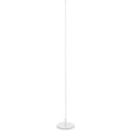 Ideal Lux Lámpara de pie de metal blanco con difusor led de policarbonato