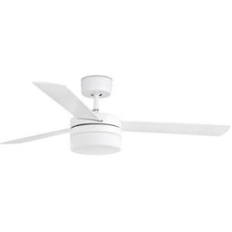 FARO BARCELONA Ventilador de techo blanco Acero