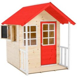 TP Toys Casita infantil madera marrón fsc®