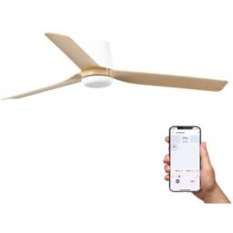 FARO BARCELONA Ventilador sin luz abs arce 130x130x23 cm