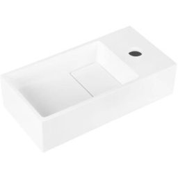 Differnz Lavabo sobre encimera solid blanco h9xb18.5xl36cm