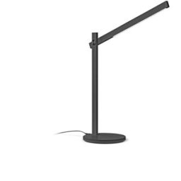 Ideal Lux Lámpara de mesa PIVOT TL negra - L170xH430-760xP410mm