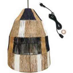 LUMISKY Lámpara de techo beige d50cm
