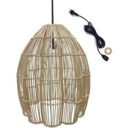 LUMISKY Lámpara de techo beige d50cm