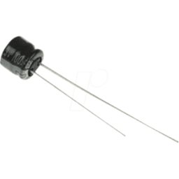PANASONIC KS-A 22U 16 - Elko, radial, 22 microF, 16 V, RM 2, 85 °C, 1000 h, 20%