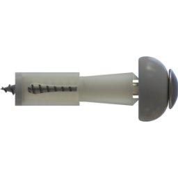 REISSER SCHRAUBENTECHNIK RST 70268/3 - DSH-2-A Juego de distancia sobre madera-UK, 4,8 x 50 (21-24), 10