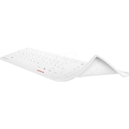 CHERRY 61510017 - Cubierta del teclado, Stream Protect, blanco