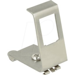 DELOCK 86259 - Soporte de metal Keystone 1 puertos para rieles DIN