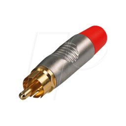 REAN RF2C-AU2 - Conectores de cable RCA (RCA), contactos chapados en oro, carcas