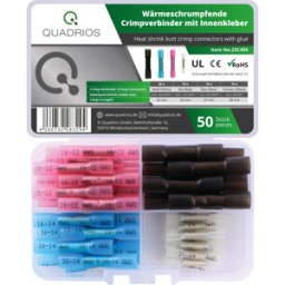 QUADRIOS QUAD 23C495 - Shrink Bumper Kit, 3:1, 50 piezas