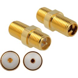 DELOCK 89992 - Adaptador SMA hembra > RP-SMA hembra