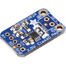 ADAFRUIT DEBO SOUND AMP1 - Placas de desarrollo - Amplificador de audio, clase D, PAM8302A