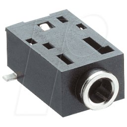 LUMBERG LUM 1501-02 - Conector jack hembra, 2,5 mm, estéreo, 3 polos