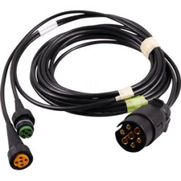 FREI ANHGR 28801 - Remolque - Cable de conexión para luz trasera, 4 m, 7 polos