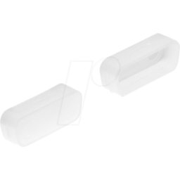 DELOCK 67122 - Cubierta protectora para D-Sub 15 macho 2 piezas en transparente